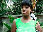Fresh Faced Ebony Amateur Sydnee Capri Is Paid For First Sexual Experience
