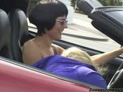 Toni James And Her Hot Friend Are Friends Wild In Car