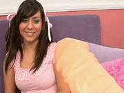 Teen Slut Alana Leigh Sucks And Fucks Big Cock