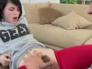 Bushy Teen Slut Heather Night Fucked By Big Cock