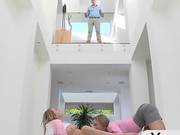 Zoey Monroe Fucking With Busty Stepmom And Her Bf