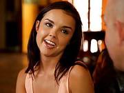 Dillion Harper Is Having Her First Thresome, With Samantha Ryan And A Guy They Both Like