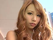 Gorgeous Japanese Model Mari Komatsuza In A Solo Session.