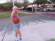 Sexy Little Basketball Girl Takes Big Cock To The Hole