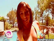 Reena Sky Goes Nasty In Outdoor