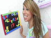 Sweet Blonde Gives Awesome Blowjob