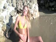 Ultra Sweet Blonde Fingering Pussy