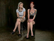Hot Tattooed Redhead Tricia Oaks Toyed And Dominated By Mz Berlin