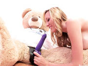 Brett Rossi Screws Her Favorite Teddy Bear