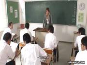 Sexy Yuno Hoshi Makes Her Students Turned On