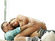 Luscious Blond Babe Gives Mind Taking Cowgirl Ride To Horny Bf