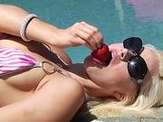 Anikka Albrite Makes A Guy Lucky