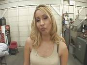 Isis Love Gets Plowed From Behind In A Garage