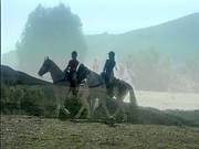 Two Sexy Lesbians Play At The Ranch