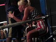 Babes In The Ring Wrestling For Cock