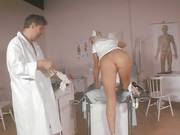 Kathy Anderson And Jean-yves Le Castel Play Nurse And Doctor