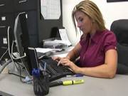 Sara Jay Fucking In The Office