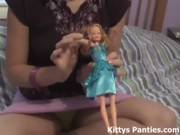 Nubile Teen Kitty Playing With Her Little 
