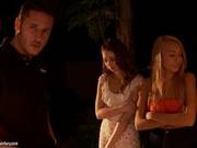 Riley Reid And Her Horny Blonde Friend Seduce The Stepdad