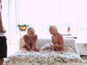 Lusty Blondes Marina Angel And Kacey Jordan Love A Threeway