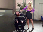 Bridgette B With A Loaded Weapon Demanding That He Fuck Her Hard