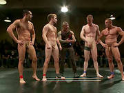Gay Wrestling Tournament Ends In An Epic Orgy!