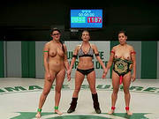 Two Chicks Fight For A Title And Have Lesbian Sex