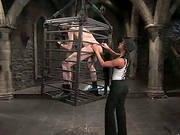 Tied Up And Gagged Guy Gets His Ass Destroyed