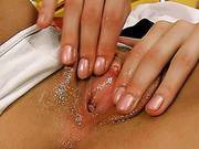 Blonde Sarah Masturbating
