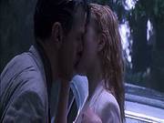 Drew Barrymore Making Out With A Guy On The Hood Of A Car