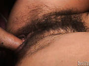 Horny Daddy Pokes Bushy Vagina Of Steamy Mature