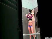 Horny Blonde Gets Fucked In The Toilet