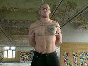 Kris Hooliwood Gets Tied Up And Tormented And Enjoys It A Lot