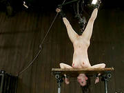 Iona Grace Hangs Upside Down And Gets Toyed Deep