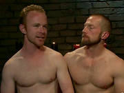 Two Gays Make An Amazing Bondage Show In A Dungeon