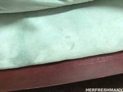Pussy Shaved Ally Kay Gets A Fresh Hot Cream Oozing On Her Silky Pink Slits