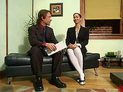 Job Interview Ends Up With Some Hardcore Pussy Drilling
