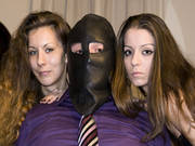 Two Dominatrixes Bang With A Strap On