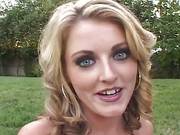 These Two Rock Hard Cocks Certainly Make Sophie Dees Eyes Water!!