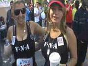 Vicky Vette And Sara Jay Participate In The 2008 Aids Walk