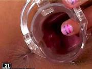 Juicy Babe Plays With A Huge Cucumber In The Kitchen