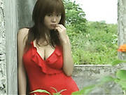 Fascinating Japanese Model Yoko Matsugane Poses On Cam In The Woods