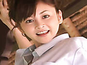 Angelic Beauty Anri Sugihara Lies On The Bed Wearing Shirt