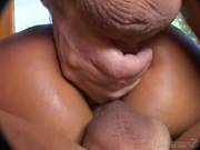 Hot Sandra Romain Gets Her Holes Abused By Two Massive Cocks Drilling Deep