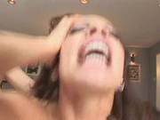 Blonde Lusty Honey Kelly Wells Enjoys A Wild Threesome Fuck On The Couch