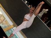 Blonde Beauty Shows Us How Flexible She Is
