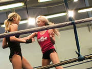 Aleska Diamond And Cristal May Starring In A Hot Fighting Action