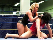 Incredibly Furious Chicks Kathia Nobili And Angell Summers Are Fighting On A Ring