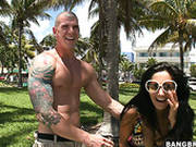 Walk On The Beach With Buxom And Glamorous Woman Ava Addams