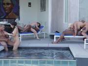 Asa Akira And Pals Enjoy An Interracial Group Sex Session